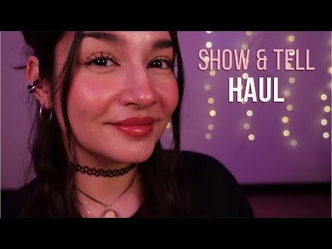 ASMR Haul Show & Tell ✨ Whispers, Crinkles, Cute Finds