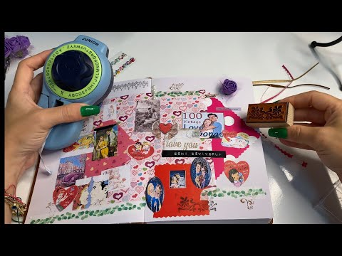 Asmr journal ( Aşk temalı ) ❤️
