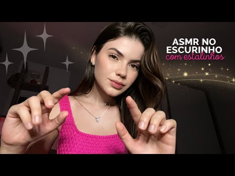 ASMR no Escurinho 🌙 Sons de Estalinhos para Relaxar e muito mais ✨