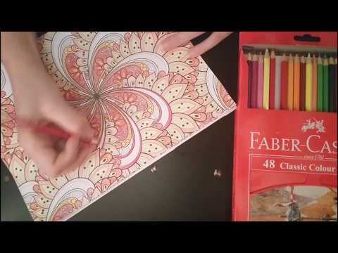 ASMR Adult Colouring + Humming (Coloured Pencils) ☀365 Days of ASMR☀