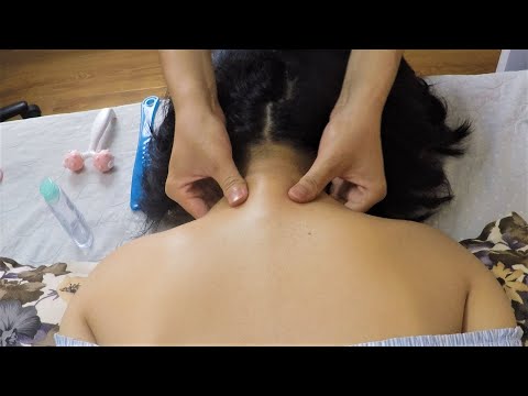 This could be a really good Nape & Shoulder Massage but I forgot to close the window | Massage ASMR
