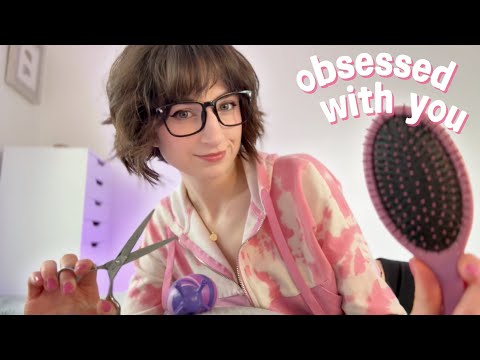 Weird girl snuck in to cut your hair 💇 ASMR roleplay