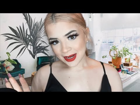 ASMR interviewing you for my makeup shop (aggressive keyboard tapping)