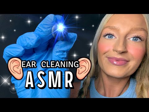 Let Me Clean Your Ears👂🏼ASMR (up close whisper, layered sounds) *headphones recommended 🤤🎧*