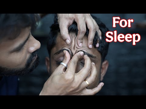 Calming ASMR: Indian Forehead Tapping for Deep Sleep & Tingles | Ear Massage ASMR #scratching