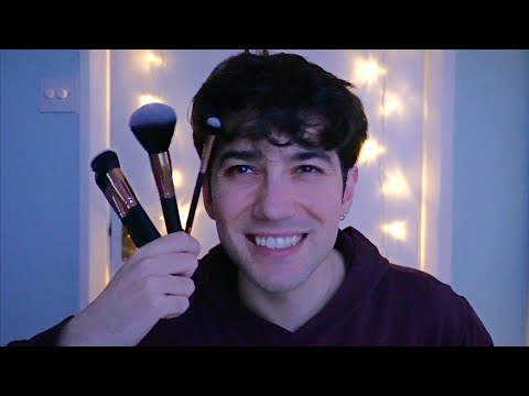 ASMR Boyfriend Does Your Makeup 💄