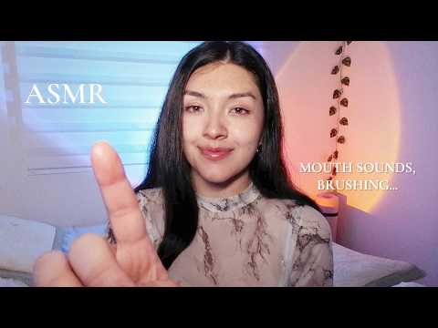 ASMR M0UTH SOUNDS, INAUDIBLE, TOCO TU CARITA, BRUSHING 💤
