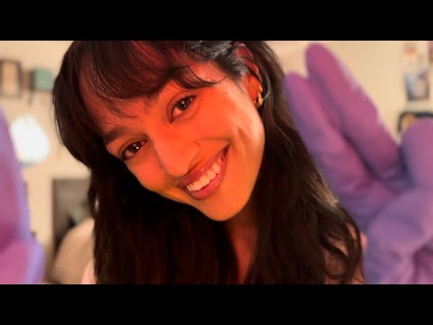 [ASMR] 9 Minute Exam For Sleep (ear to ear whisper, soft spoken, personal attention)