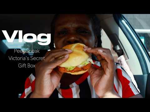 Trying Wendy's Spicy Club Chicken Sandwich | Birthday Gift For Friend | Skin Care | Vlog93