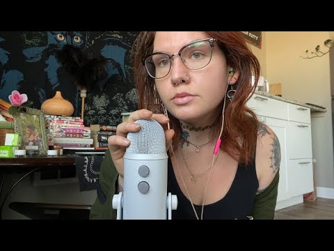 ASMR it's been awhile....(rambles, mouth sounds, hand sounds, tingles, fast and aggressive)