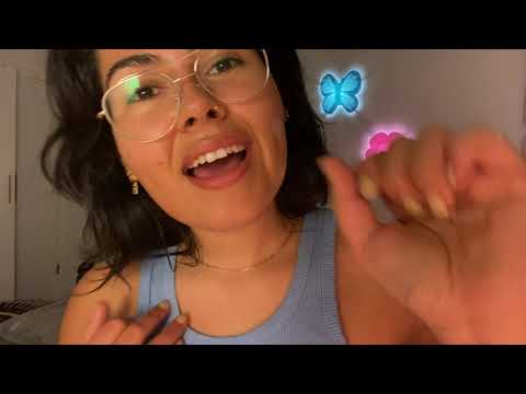 ASMR Up-Close Personal Attention lo-fi (face brushing, affirmations for sleep)