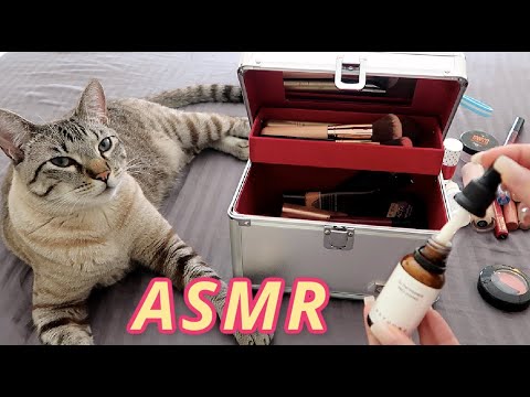 ASMR: INVADINDO A MALETA DE MAQUIAGEM DA MINHA AMIGA (Participação especial do Francisco) - Naiane