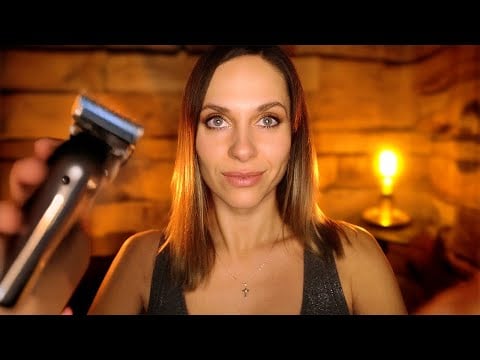 ASMR haircut in 2 minutes #asmr #fastasmr