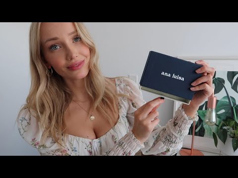 ASMR Ana Luisa Jewelry Haul! whispers, tracing, tapping...