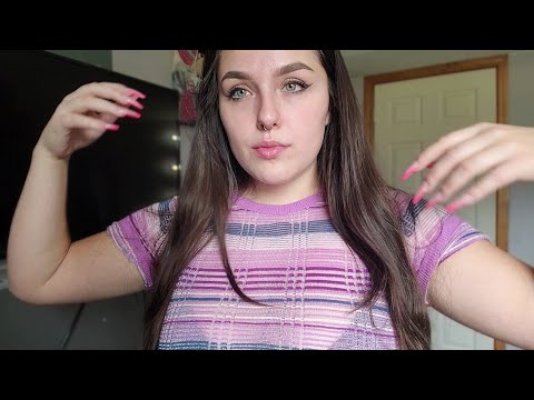 ASMR- Scratchy Shirt Scratching! LONG Nails 💅🏽
