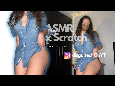 Part 2 ASMR💙 Deep Fabric Scratching on button shirt👔[Longer Version]