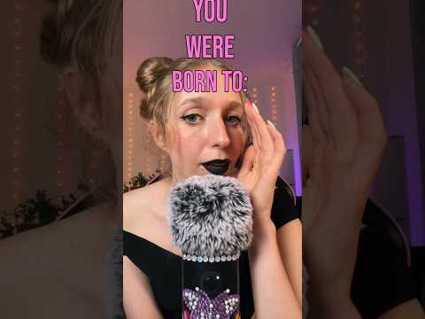 I was born to..? #asmr #asmrshorts #shorts