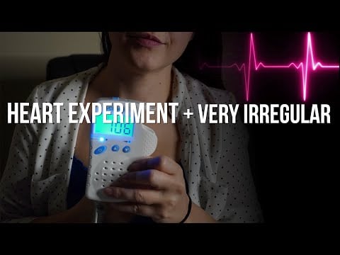 Happy Heartbeats POTS Experiment Extreme Irregular Heart | Female Heartbeat ASMR