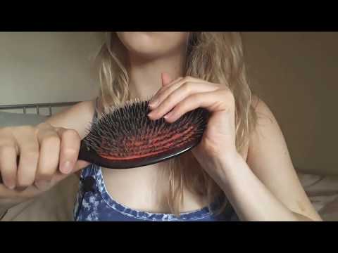 ASMR hairbrush brain massage for relaxation and sleep