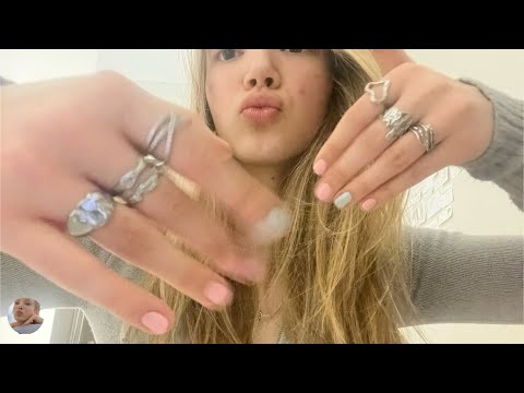 ASMR for sleep and relaxation!!😴💕hand movements, tapping, scratching, whispering etc.