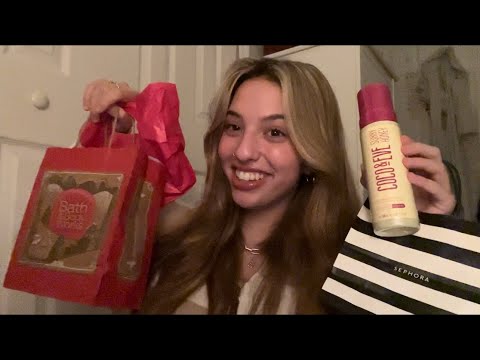 ASMR black friday shopping haul!! 🛒