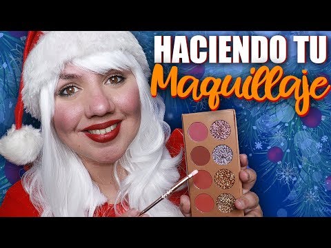 ASMR Español: MAQUILLAJE Para Navidad con Mamá Santa Claus ❄️ Murmullo Latino ❄️