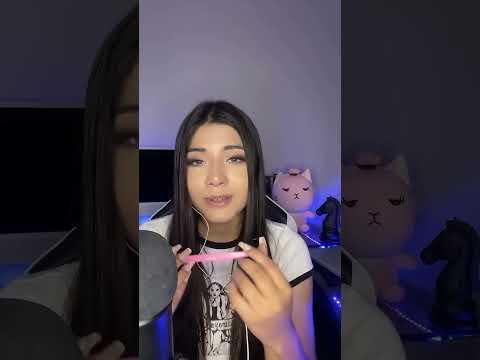 ASMR   Te depilo la ceja 😳❤️ Sígueme en YouTube para más contenido Anny ASMR 🌸  #asmrcommunity #as