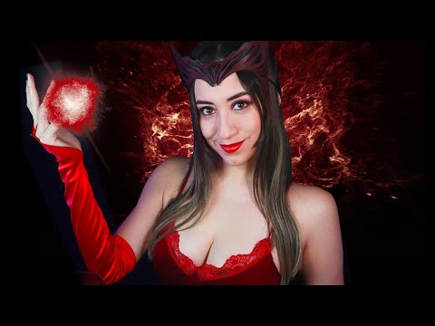 MARVEL ROLEPLAY 🦸🏻‍♀️ SCARLET WITCH te hace un EXAMEN de NERVIOS CRANEALES ❤️ ASMR en ESPAÑOL