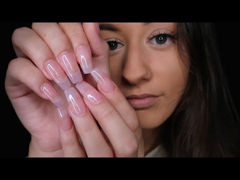 [ASMR] Tapping On Long Nails (No Talking)