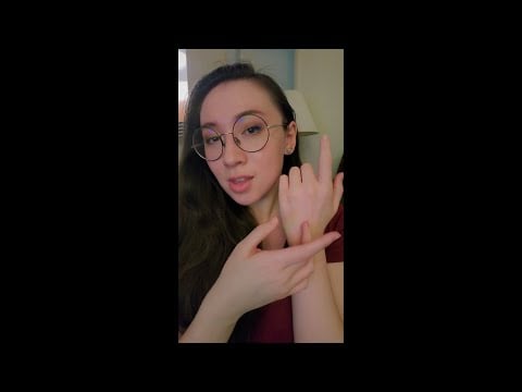 Soft touches and hand movements 🖐️ Visual ASMR #Shorts