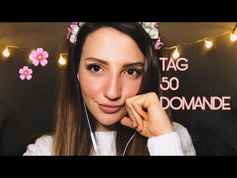 50 DOMANDE per DORMIRE 💖 / whispering intenso & triggers  [ITA]