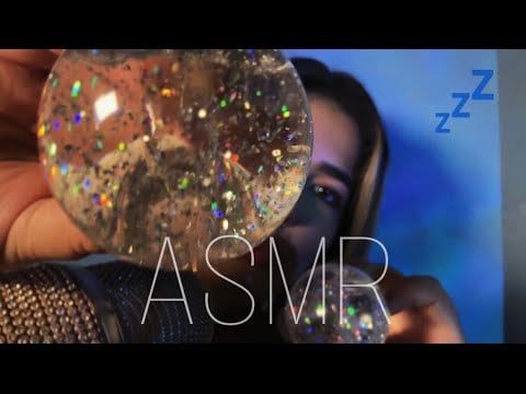 ASMR Ice Globes com Sons De Boca 👄 😴 -Ly ASMR✨