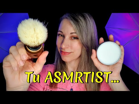 ASMR  Afeitado Tradicional por tu ASMRtist |  Roleplay Realista | Atención Personal para dormir