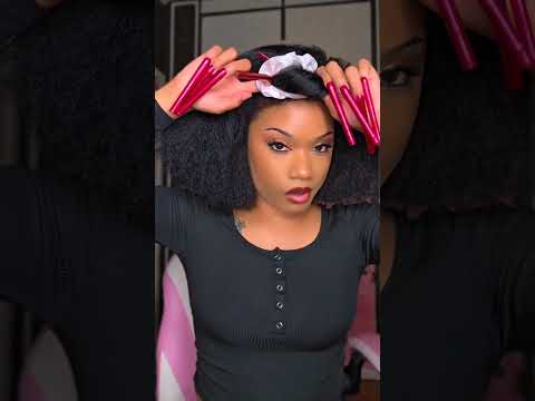 ASMR easy quick hairstyle 😳😱 #asmr #hairtok #hairstyle #fast