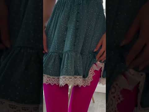 DARING CONTRAST: FUCHSIA PINK VS EMERALD GREEN 💖💚 #4K #USA #Shorts #Fashion