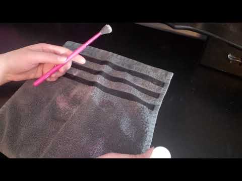 ASMR Cleaning Makeup Brushes (Sloshing, Spraying, Brushing)
