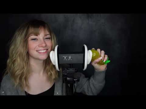ASMR - Ear Noms, Your Names and a Squishy Pineapple