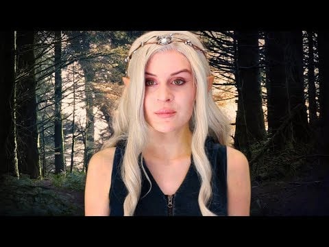 Lord of the rings elf roleplay | Halloween ASMR 🎃