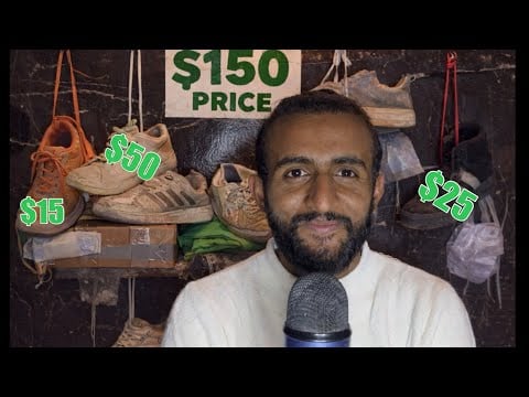 ASMR Shoes 👟 Shop Owner Roleplay !