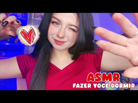ASMR FAZENDO VOCÊ DORMIR NO MEU COLO ✨❤️💤