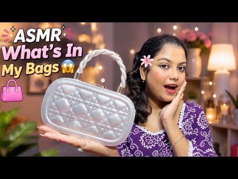 ASMR What’s In My Bags 👜😱