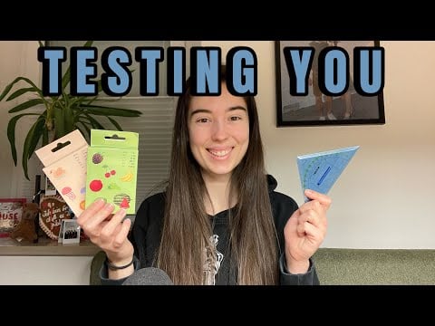 ASMR Doing simple tests with you! (Visuals, hearing tests & more) 