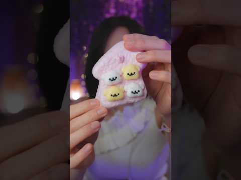 ASMR 🐻 Taba squishy toast 🍞🎀 #satisfying
