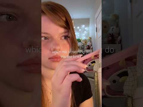 which sound is your favorite? 💗 | #asmr #visualtingle #asmrtriggers #asmrforsleep #asmrsounds