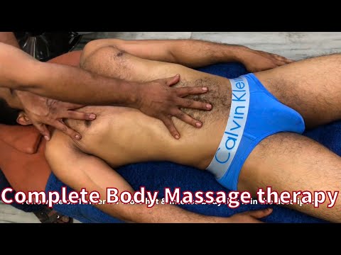 ASMR Complete Full Body Massage Therapy by Indian Barber Khursheed to Fareed (Ep-60)