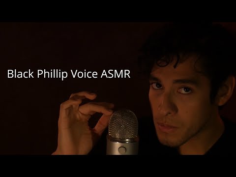 Black Phillip Voice Impression (The Witch ASMR) | Layered Whispering Effects