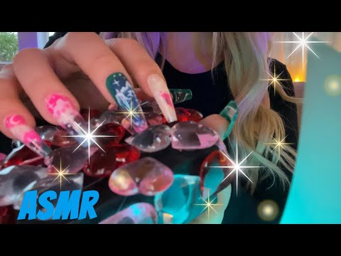 ASMR | Secret box of triggers?! 99% chance you will TINGLE (tapping, mouth sounds, hand movements)