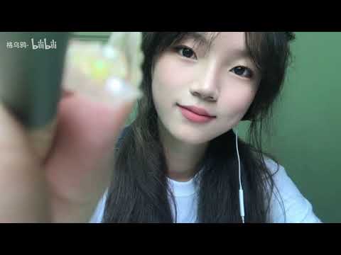 First-person scratching camera, nail trigger sound, tapping the screen, simulated ear cleaning