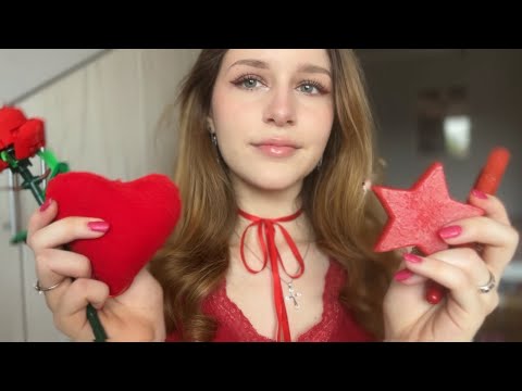 ASMR red triggers ❤️🌹