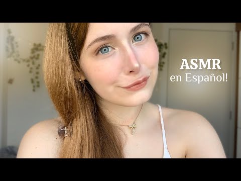 ASMR ~ Trying to speak Spanish 🇪🇸 // trigger words (mouth sounds)